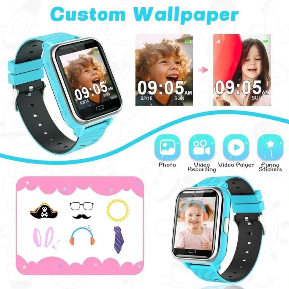 Kids Blue Smart Watch